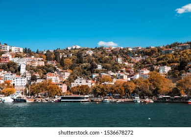 Various Landscapes Istanbul Bosphorus Ottoman Period Stock Photo