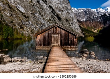 Very Old Wooden Fishing Hut Standing Stock Photo Shutterstock