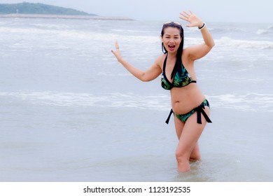 Woman Body Sexy Symbol Bikini Enjoy Foto Stock Shutterstock