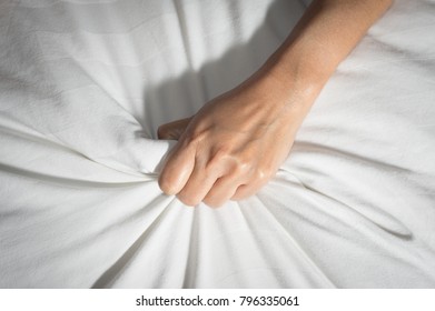 Woman Hand Having Sex On Bed Stock Photo Shutterstock