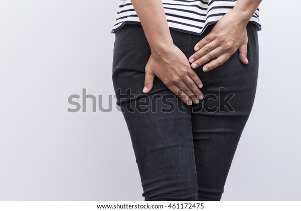 Woman Has Diarrhea Holding Her Butt Stock Photo 461172475 Shutterstock