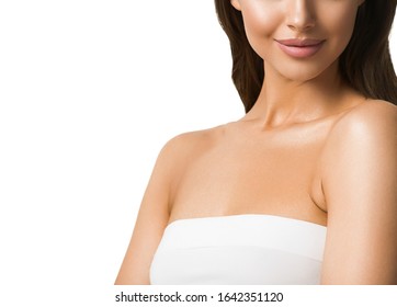 Woman Neck Lips Shoulders Body Stock Photo Shutterstock