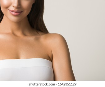 Woman Neck Lips Shoulders Body Stock Photo 1642351129 Shutterstock