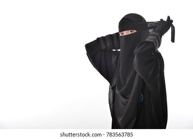 Women Wearing Niqab Hijab Stock Photo Edit Now