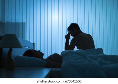 Couple Have Sex Bed Night Time库存照片670215466 Shutterstock