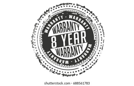 Years Lifetime Warranty Label Icon Stock Vector Royalty Free