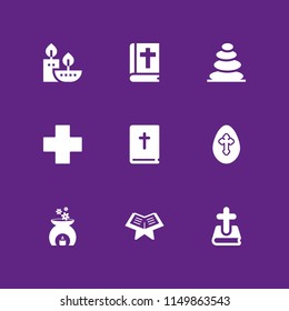 Religion Icon Religion Set Cultures Stock Vector Royalty Free