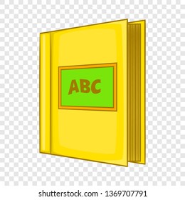 Abc Book Icon Cartoon Style Isolated Stock Illustration