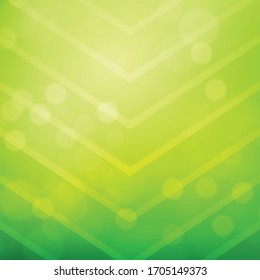 Abstract Green Eco Arrows Background Stock Vector Royalty Free