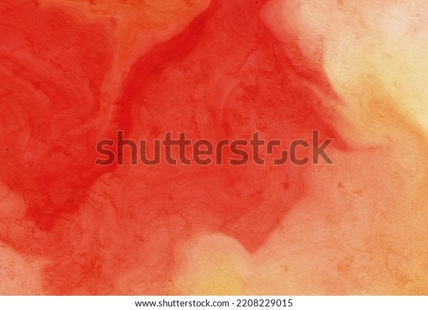 Abstract Red Watercolor Paint Background Design Stock Vector Royalty