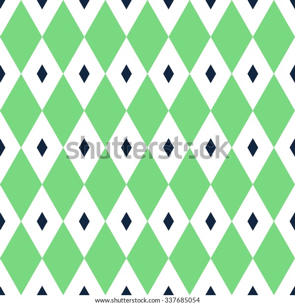 Abstract Rhombus Seamless Pattern Stock Vector Royalty Free 337685054