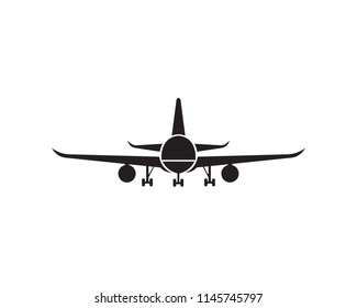 Aircraft Airplane Airline Logo Label Journey Stock Vector Royalty Free