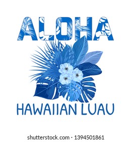 Aloha Hawaii Best Creative Design Poster Stock Vector Royalty Free