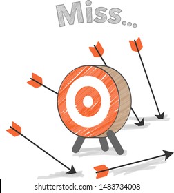 Arrow Miss Images Stock Photos Vectors Shutterstock