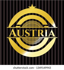 Austria Shiny Badge Stock Vector Royalty Free Shutterstock