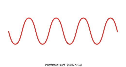 Basic Properties Waves Parts Wave Vector Stock Vector Royalty Free