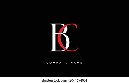 Bc Cb Alphabets Letters Logo Monogram Stock Vector Royalty Free