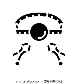 Bdsm Sex Toy Glyph Icon Vector Stock Vector Royalty Free