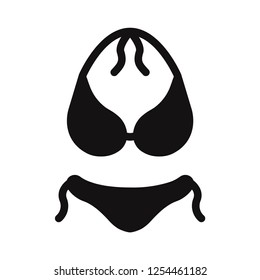 Bikini Icon Vector Stock Vector Royalty Free Shutterstock