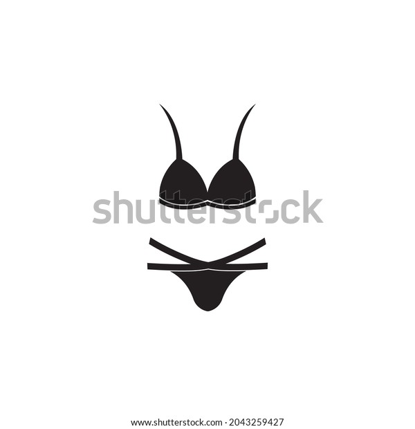 Bikini Logos Vector Template Swimsuit Logo Stock Vector Royalty Free