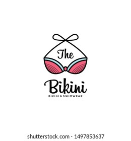 Bikini Wear Logo Design Vector Vector De Stock Libre De Regal As