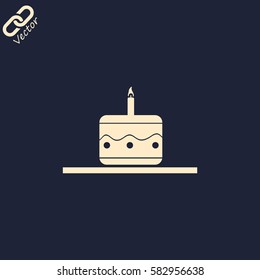 8 Bit Pixel Birthday Cake Food 库存矢量图免版税2066274527 Shutterstock