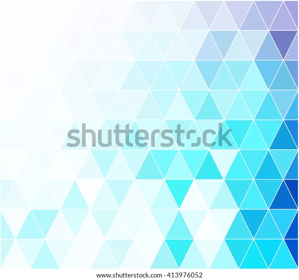 Blue Grid Mosaic Background Creative Design Stock Vector Royalty Free Shutterstock