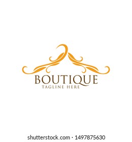 Boutique Logo Design Vector Template Stock Vector Royalty Free