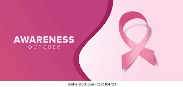 Breast Cancer Awareness Vector Design Stock Vector Royalty Free