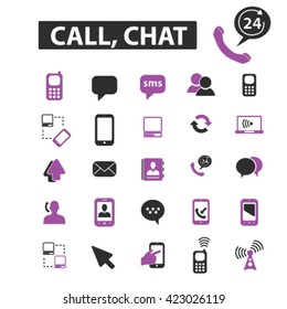 Chat Icons Stock Vector Shutterstock Hot Sex Picture