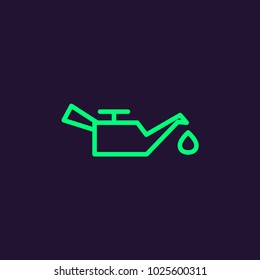 Car Engine Oil Icon Stock Vector Royalty Free Shutterstock