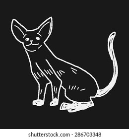 Cat Doodle Drawing Stock Vector Royalty Free Shutterstock