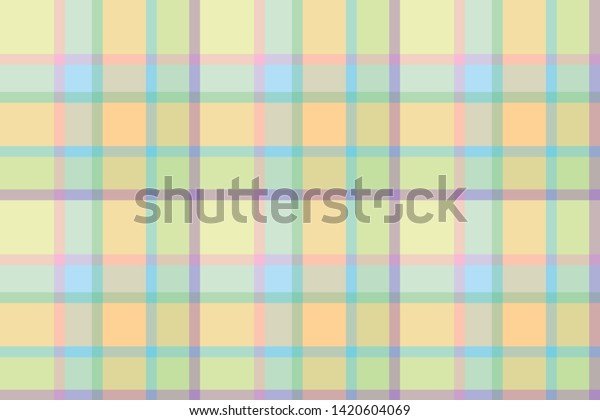 Checkered Background Stripes Blue Pink Orange Stock Vector Royalty