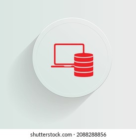 Client Protection Caching Icon Vector Design Stock Vector Royalty Free