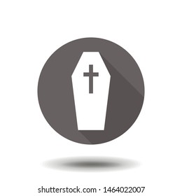 Coffin Icon Simple Illustration Coffin Vector Vector De Stock Libre