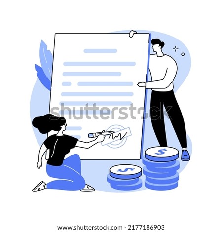 Commercial banking isolated cartoon vector illustrations. Business customer using bank services, communication with customer, money investing, take a loan, financial institution vector cartoon.