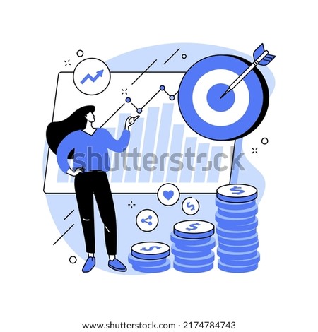 Cost per acquisition abstract concept vector illustration. CPA model, cost per conversion, online advertising pricing model, marketing metric measurement, online digital campaign abstract metaphor.