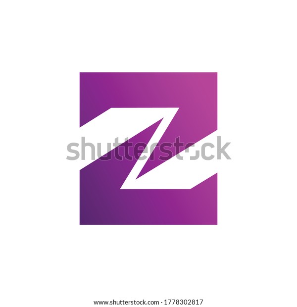 Creative Logo Letter Z Design Stock Vector Royalty Free