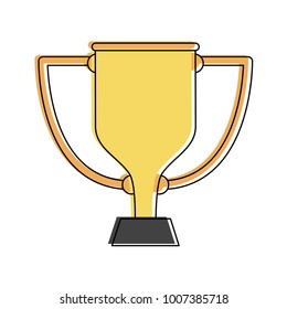 Cup Trophy Symbol Stock Vector Royalty Free 794668000