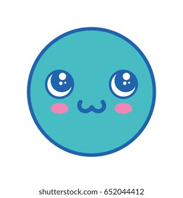 Cute Kawaii Emoticon Vector De Stock Libre De Regal As