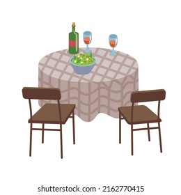 Dinner Table Clipart Food