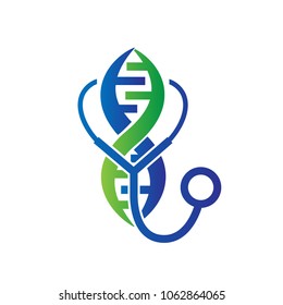 Dna Health Logo Stock Vector Royalty Free 1062864065 Shutterstock