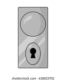 Door Knob Handle Vector Symbol Icon Stock Vector Royalty Free