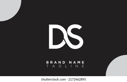 Ds Alphabet Letters Initials Monogram Logo Stock Vector Royalty Free