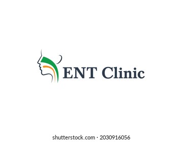 Ear Nose Throat Clinic Logo Vector Stock Vector Royalty Free