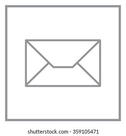 Envelope Mail Icon Email Message Sign Stock Vector Royalty Free 312733973