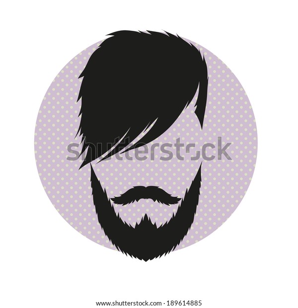 Fashion Silhouette Hipster Style Vector Illustration Stock Vector