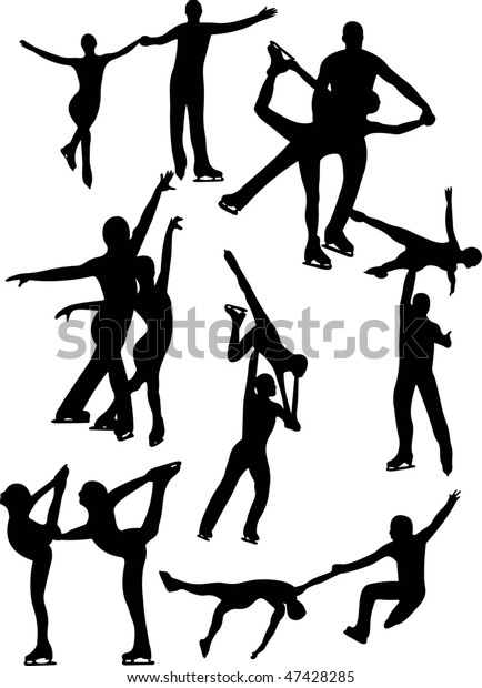 Figure Skating Vector