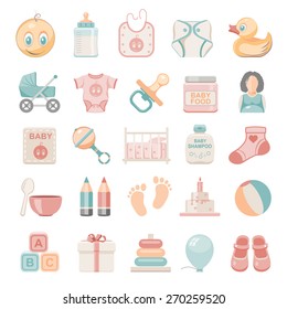 Template Baby Infographic Vector Illustration Stock Vector Royalty