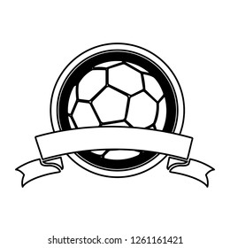 Football Soccer Ball Sports Game Calligraphic Stock Vector Royalty